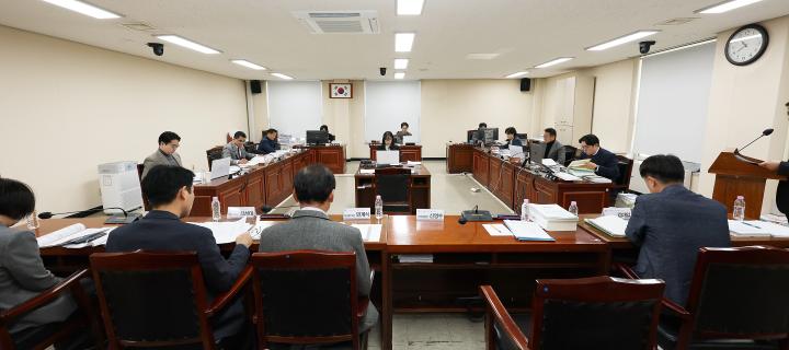 제307회 제1차 정례회 총무경제위원회 (예산안 심사) 회의