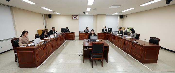 제306회 임시회 보사환경위원회 회의