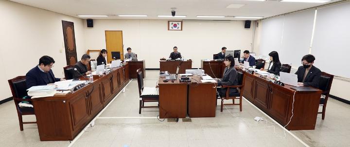 제290회 임시회 도시건설위원회 회의