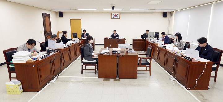 제289회 안양시의회 제2차 정례회 도시건설 위원회 예산안 심사