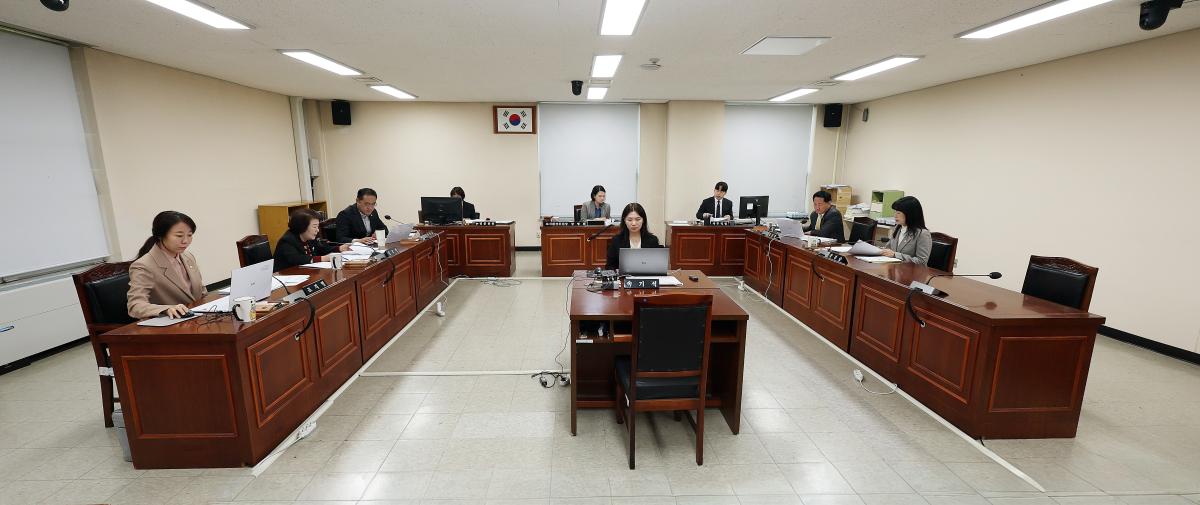 제306회 임시회 보사환경위원회 회의