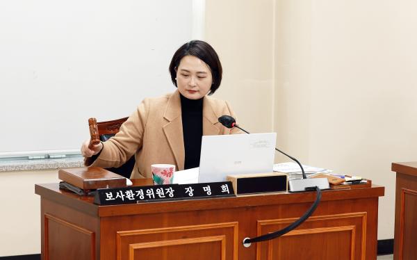 제308회 임시회 보사환경위원회 회의