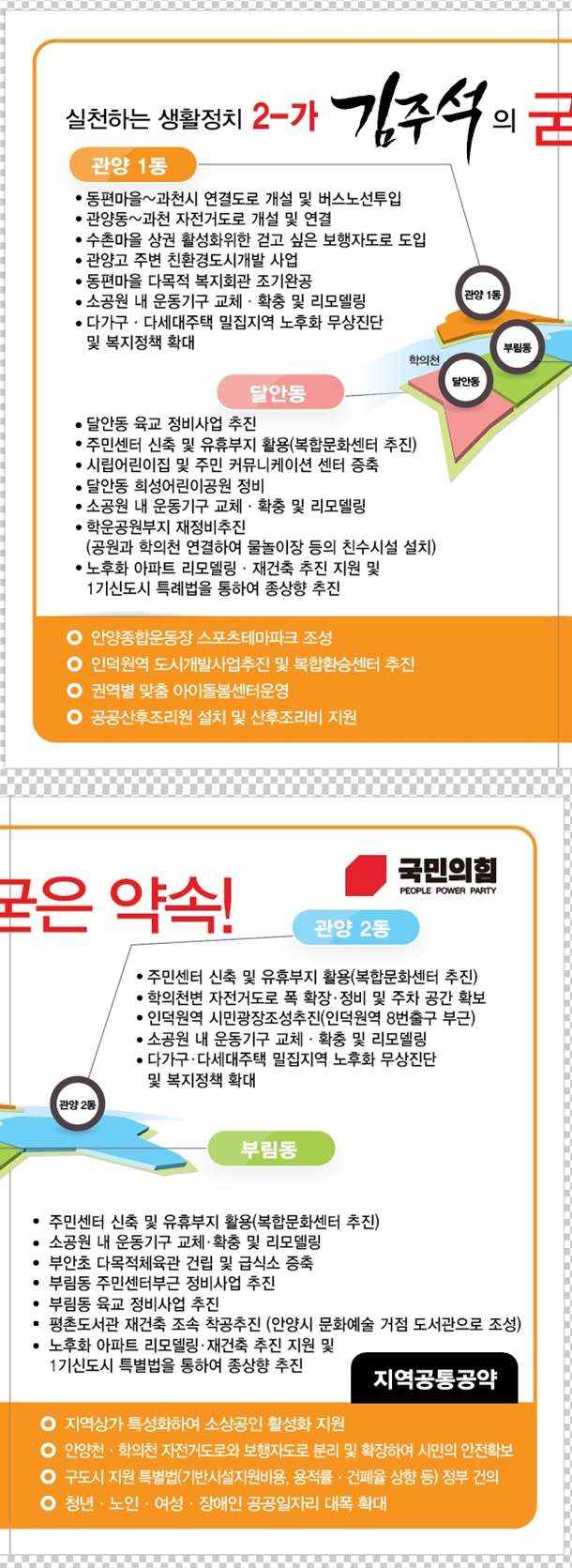김주석 공약사항